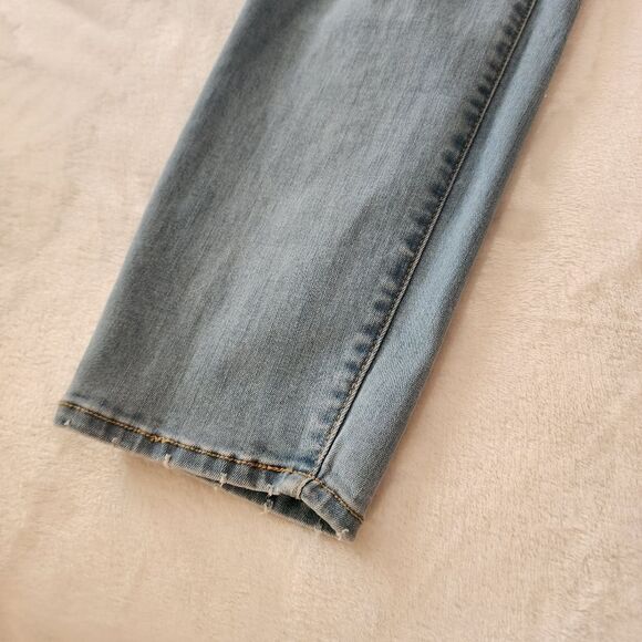 Universal Thread High Rise Jegging Size 16 Light Blue Distressed - Picture 5 of 13